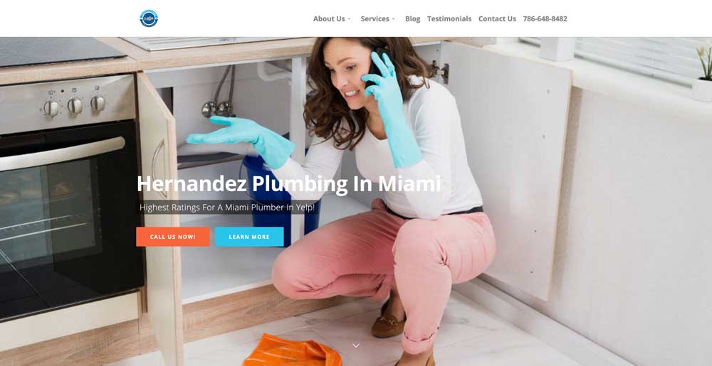 hernandez plumbing heating and air top 100 website list