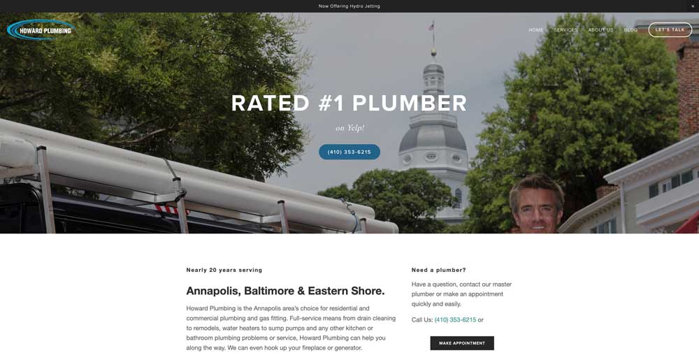 howard plumbing best plumber website top 100 list