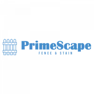 primescape fence and stain blue logo