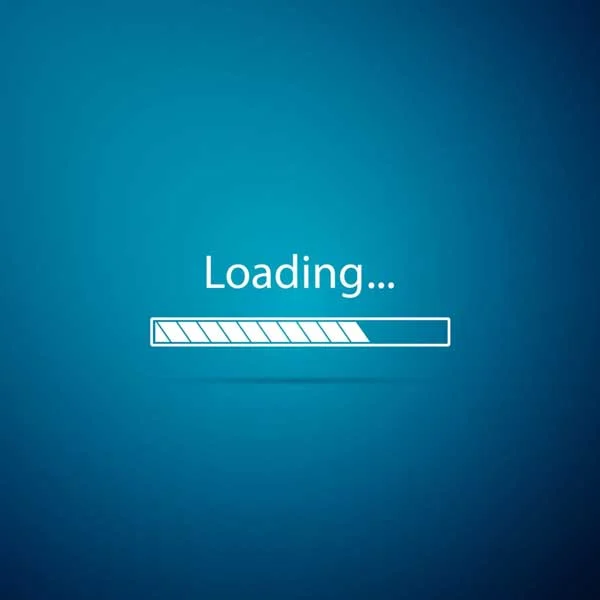 progress bar slow loading webpage