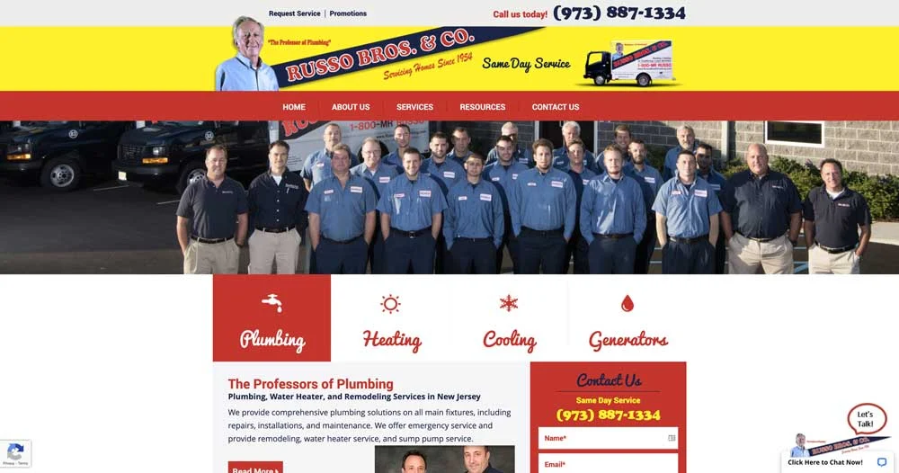 Top 100 Plumbing Websites for Inspiration