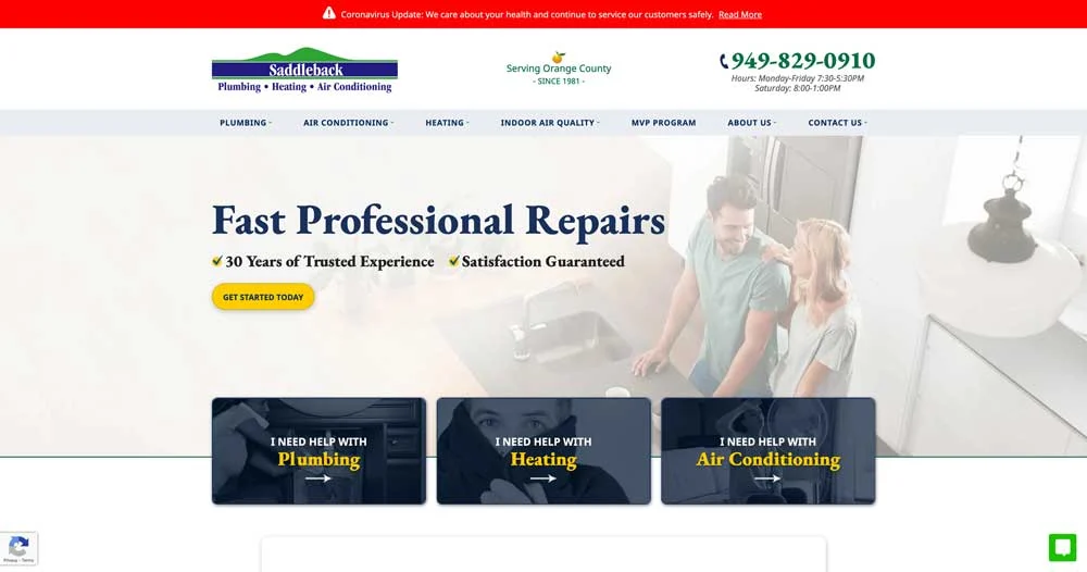 Top 100 Plumbing Websites for Inspiration