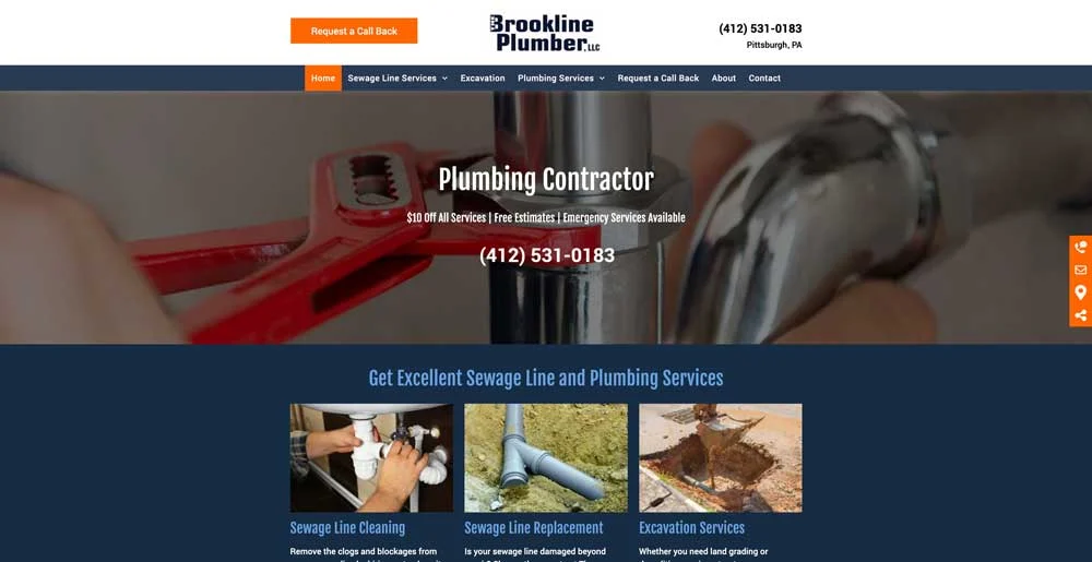 Top 100 Plumbing Websites for Inspiration
