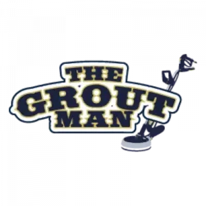 the grout man logo