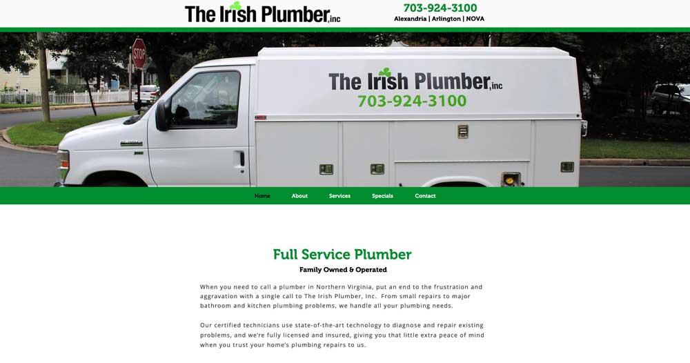 the irish plumber top 100 plumber website list