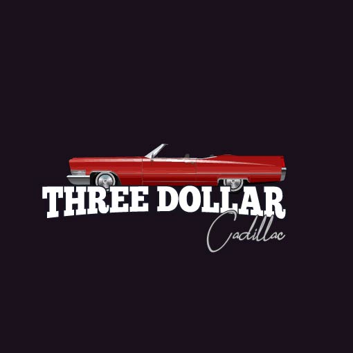 three dollar cadillac band logo design