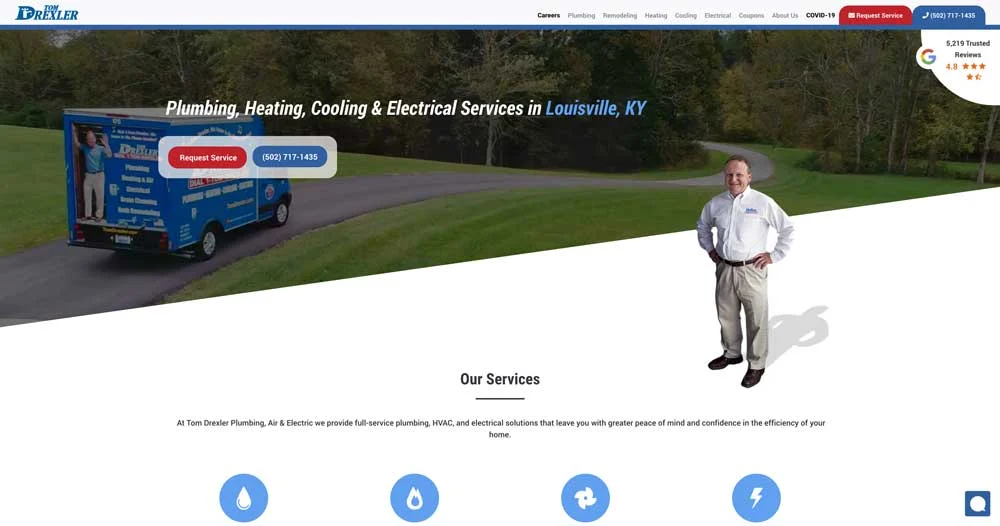 Top 100 Plumbing Websites for Inspiration