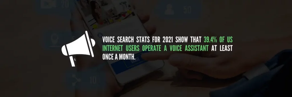 voice search optimization stats 2022