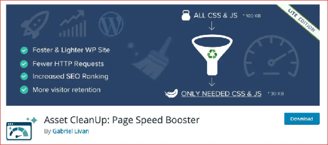 asset cleanup page speed booster wordpress website plugin