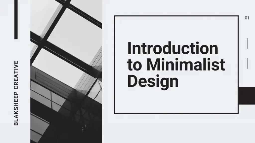 minimalist design example 2022
