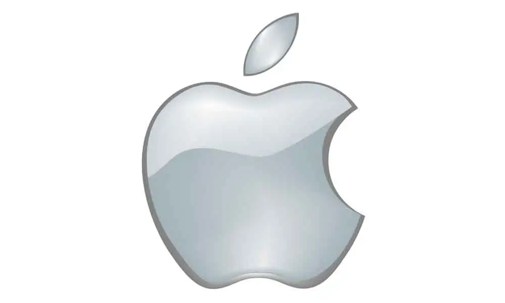 silver apple logo design history