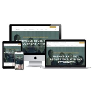 heather collins attorney nashville tennessee website redesign mockup