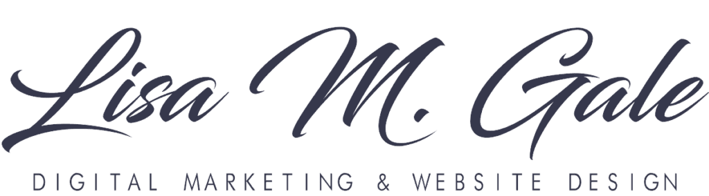 lisa m gale digital marketing web design nashville logo