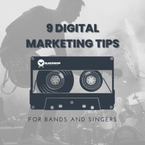digital marketing tips for bands singers