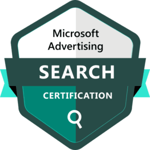 blaksheep creative microsodt advertising search certification badge