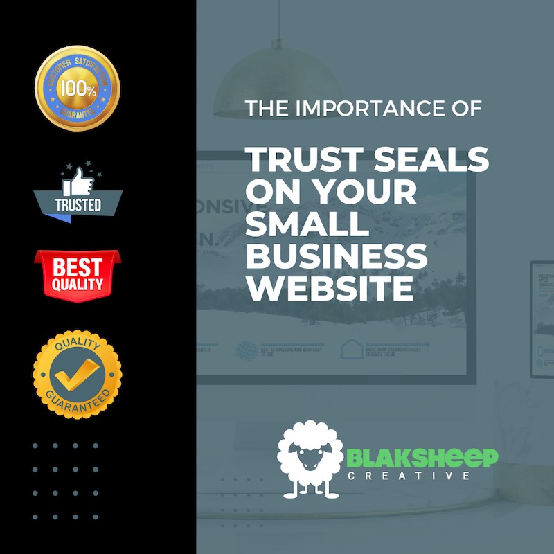 importance of trust seals small business website