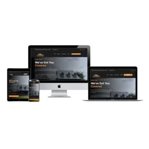 better built contractors roofing company denham springs website mockup