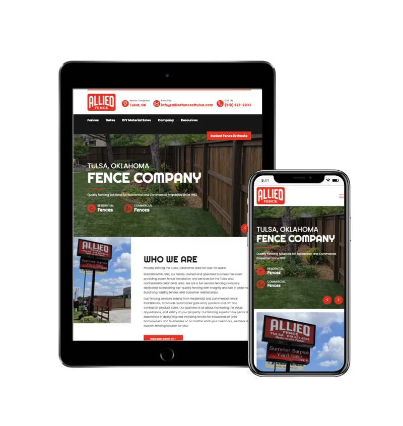 tulsa oklahoma fence company website