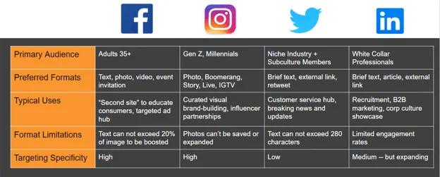 social media audience demographic information 2022