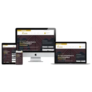 metal man restoration website redesign project