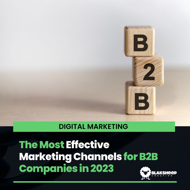 best digital marketing channels for b2b companies