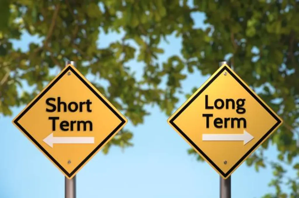 short term long term signs