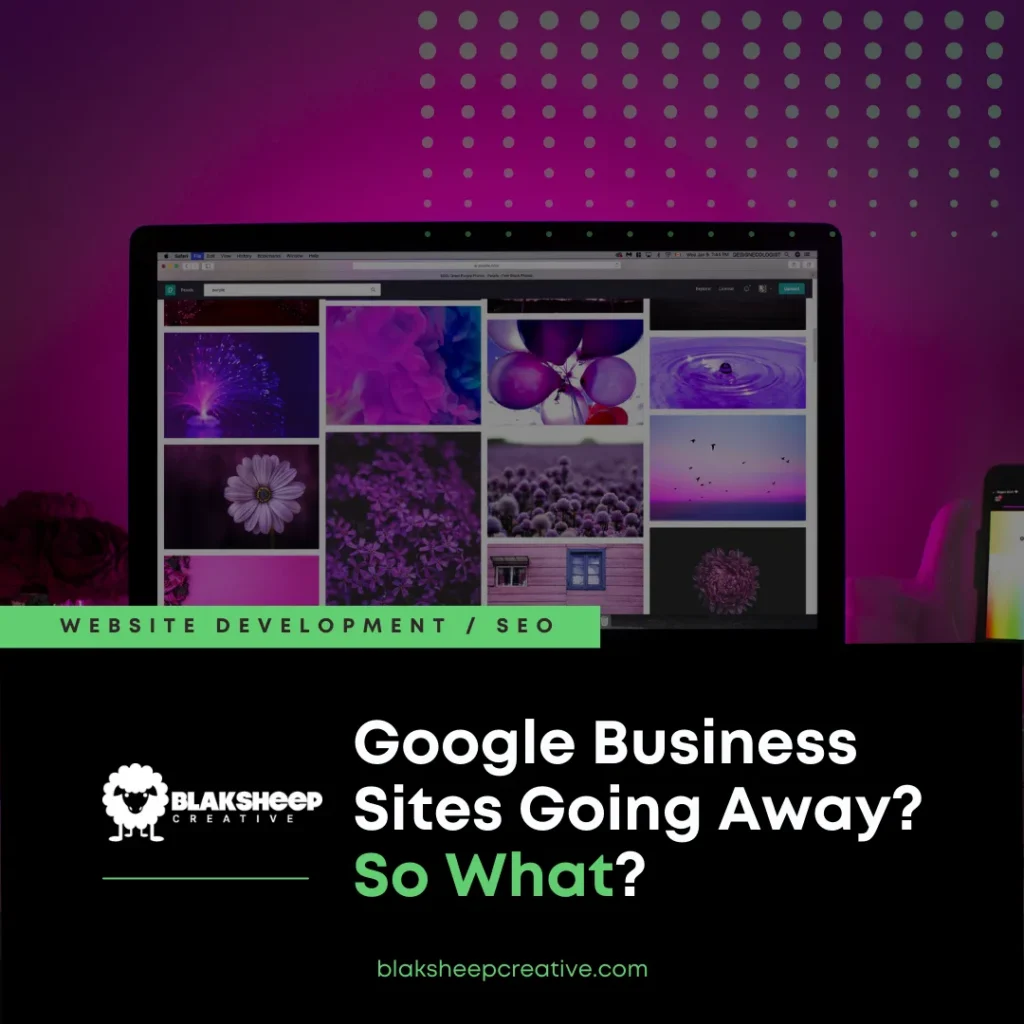 google business website going away concept