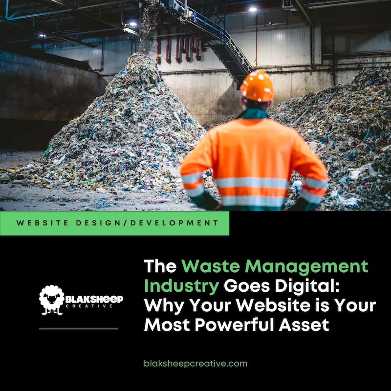 waste management goes digital website marketing