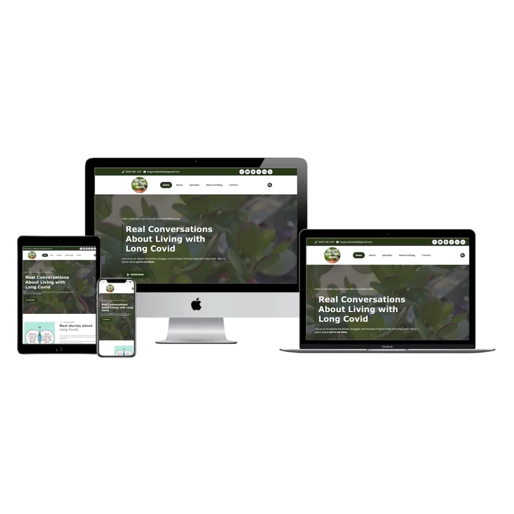 long covid real talk website responsive devices