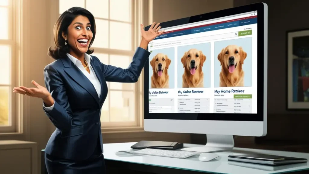 realtor loves dog website