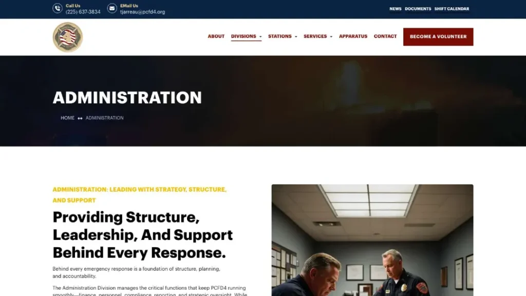 https pcfd4.org divisions administration