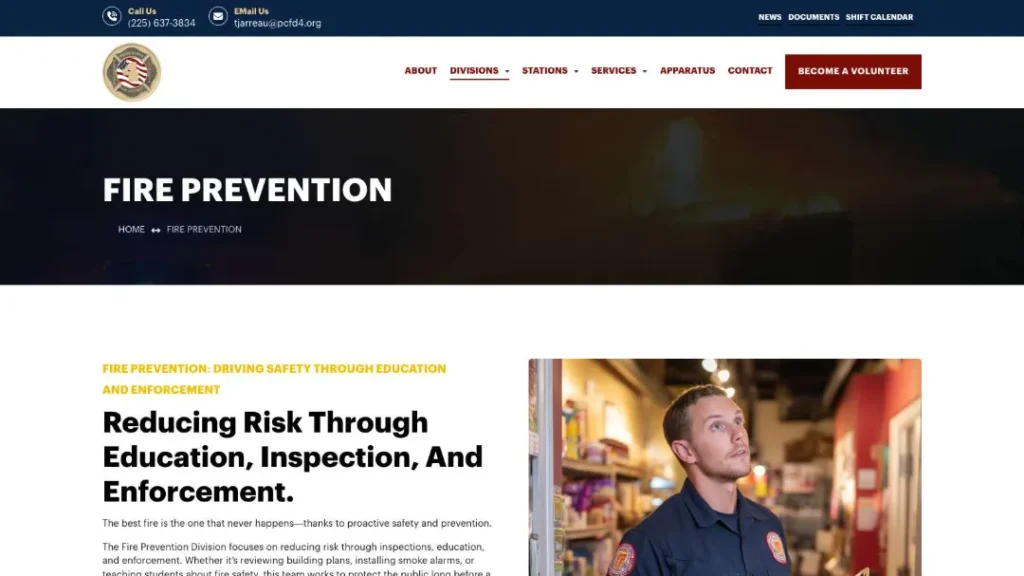 https pcfd4.org divisions fire prevention
