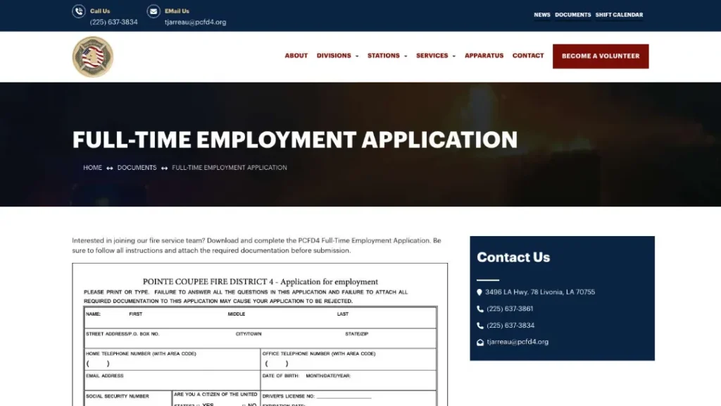 https pcfd4.org documents full time employment application