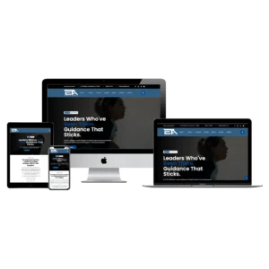 ea softball website design responsive devices