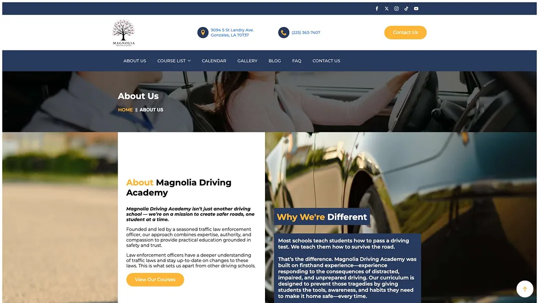 magnoliadrivingacademy.com about us
