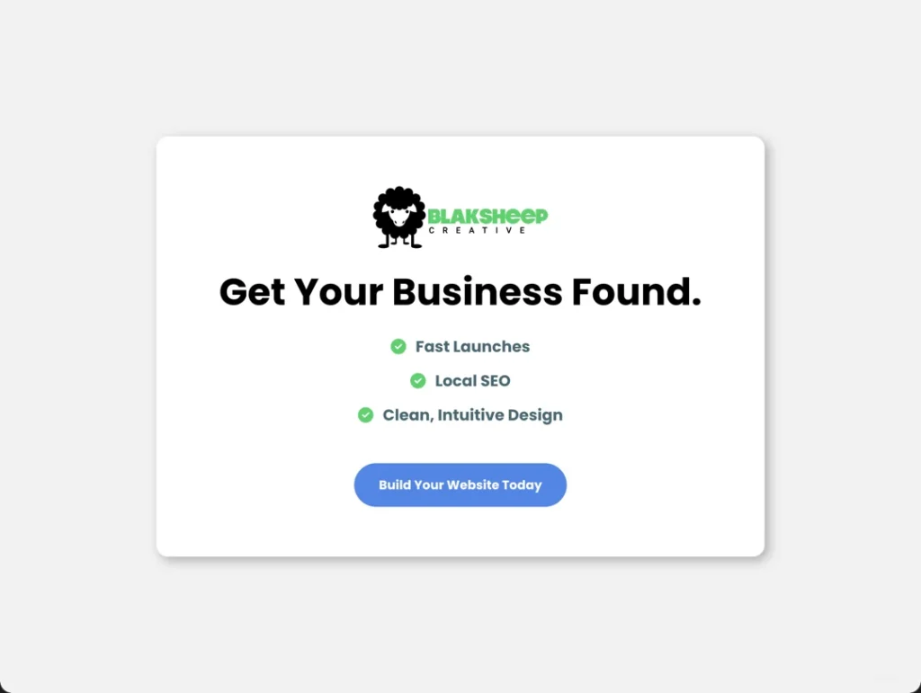 blaksheep creative get your business found