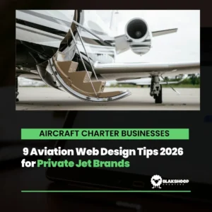 aviation web design tips 2026 for private jet brands