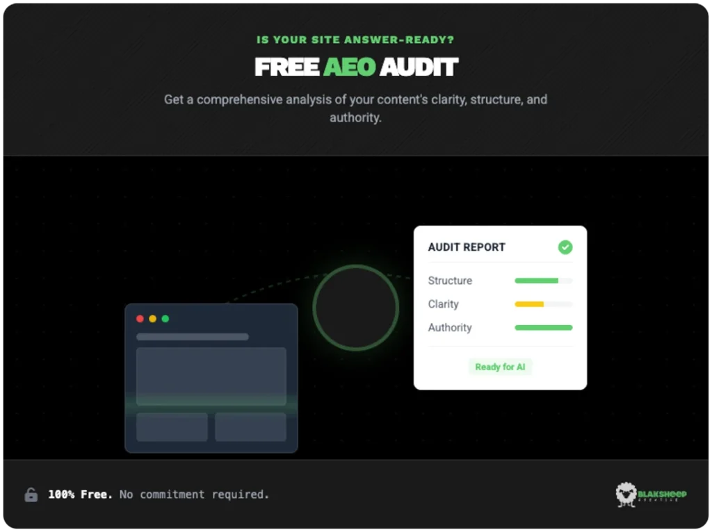 free aeo audit visual