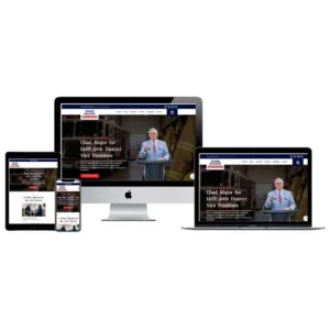 chad major iaff website mockup different devices
