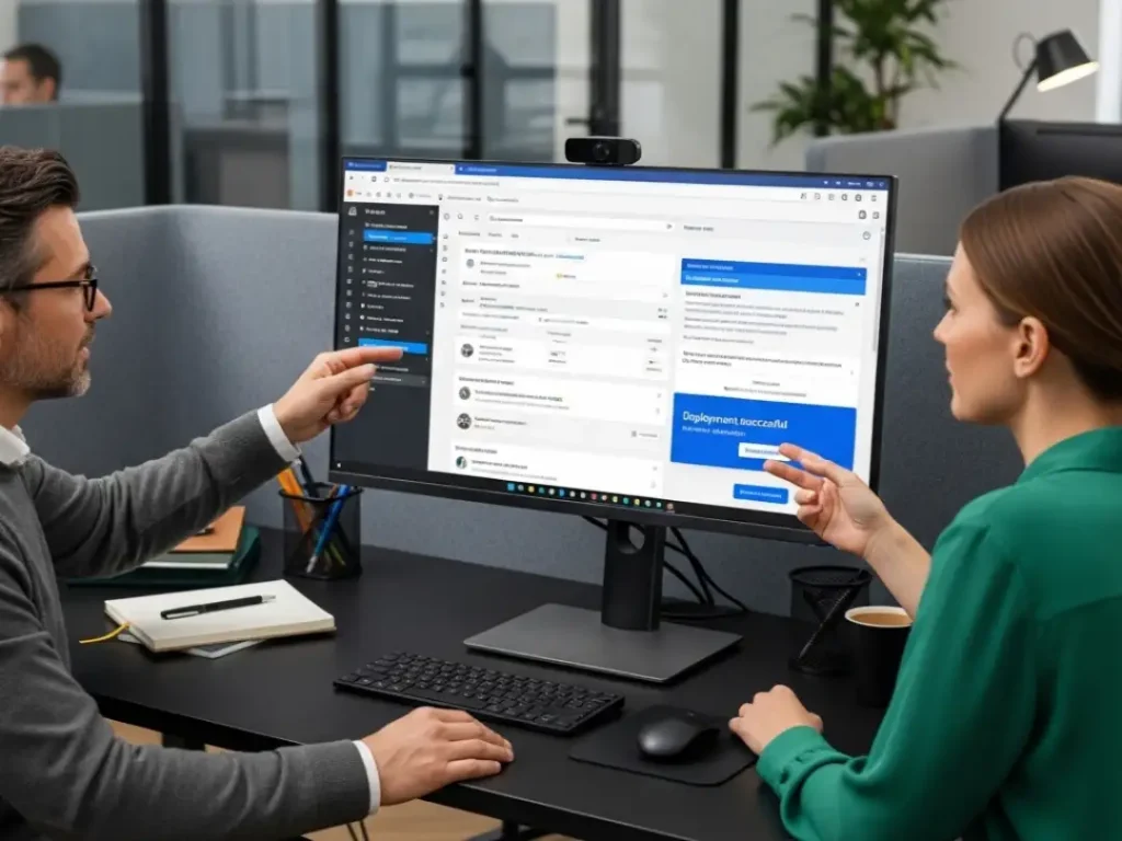 crm setup services collaboration office dashboard