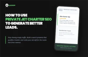 how to use private jet charter seo to generate better leads