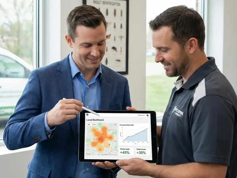 pest control digital marketing dashboard metrics.webp