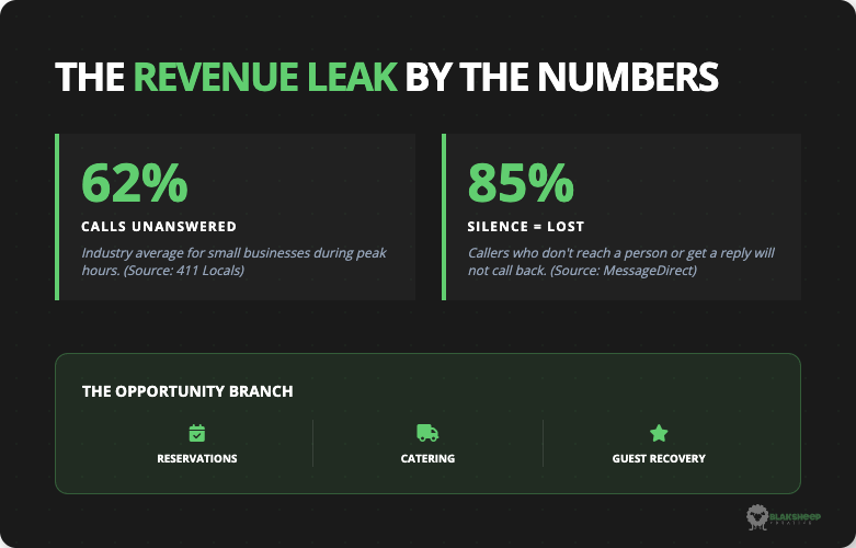 the revenue leak by the numbers
