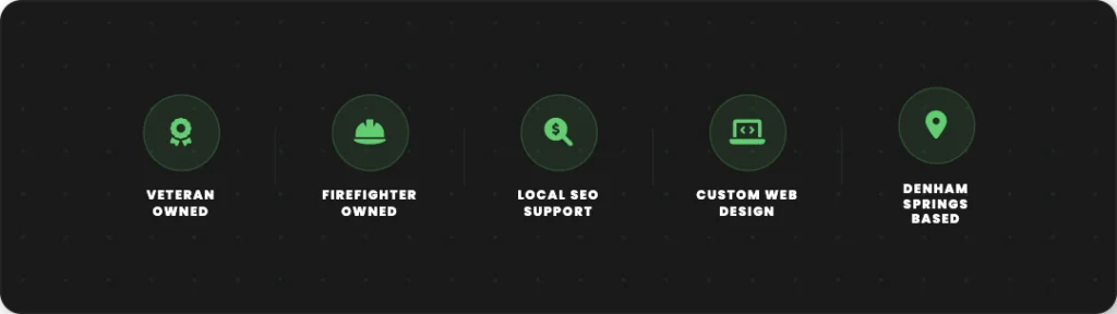 trust badge strip blaksheep creative