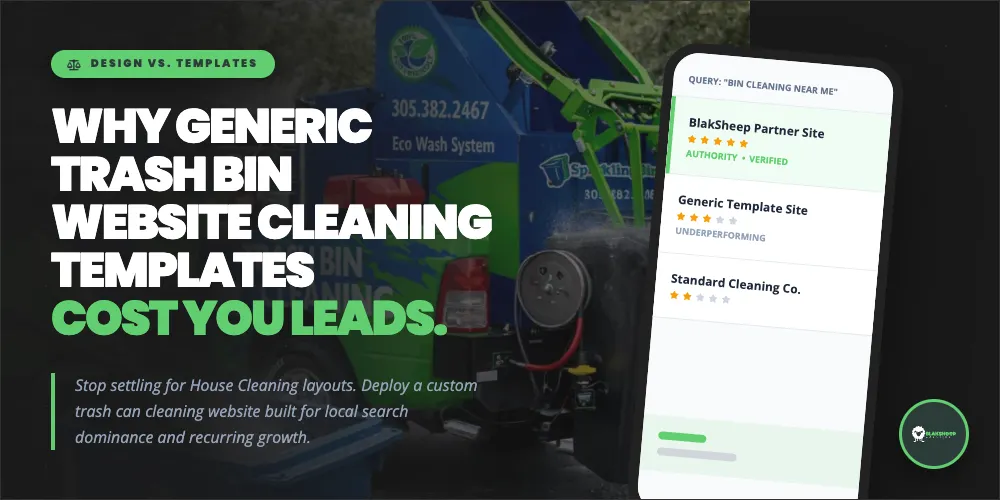 why generic trash binwebsite cleaning templates cost leads