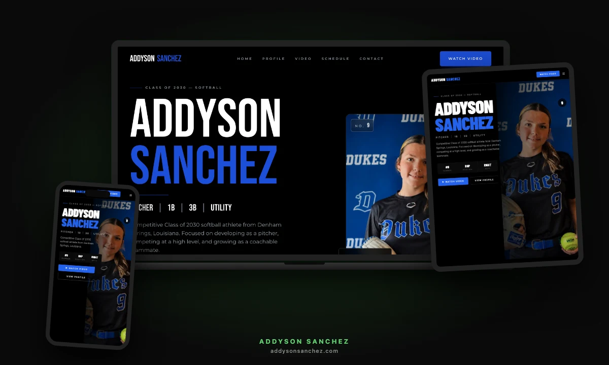 Addyson Sanchez recruiting site