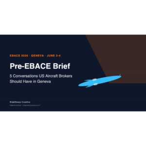Pre-EBACE Brief — branded BSC hero for aviation blog