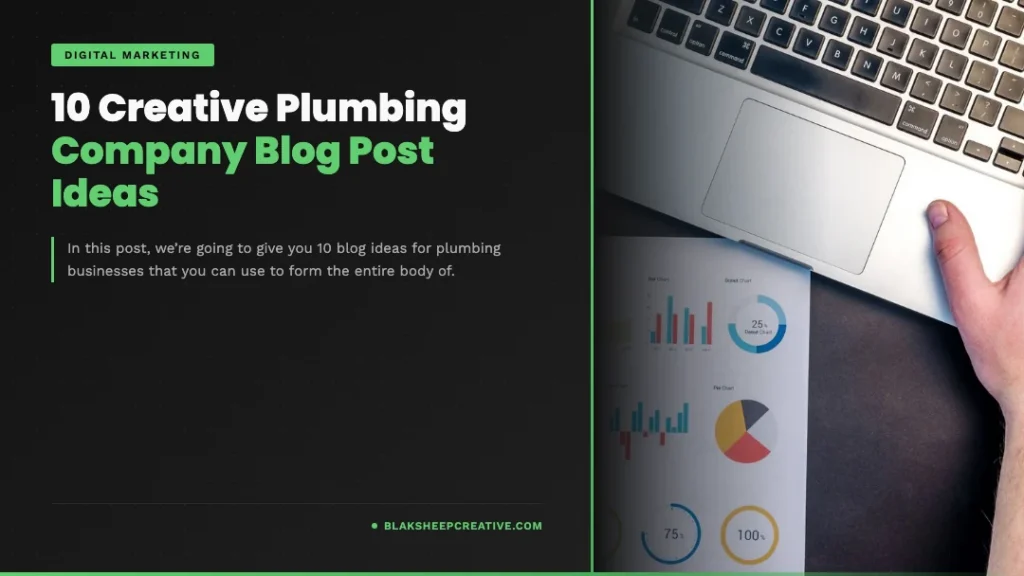 10 creative plumbing company blog post ideas feat1080