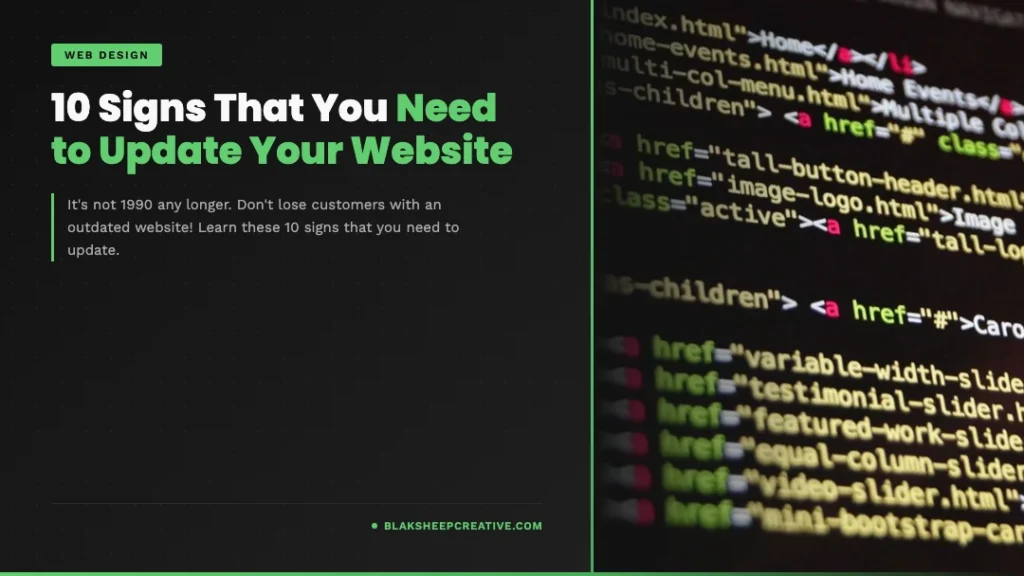 10 signs that you need to update your website feat1080