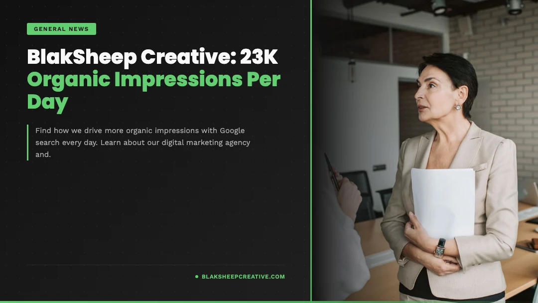 23k organic impressions per day feat1080v2